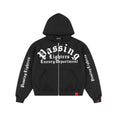 Zip Up Logo Hoodie